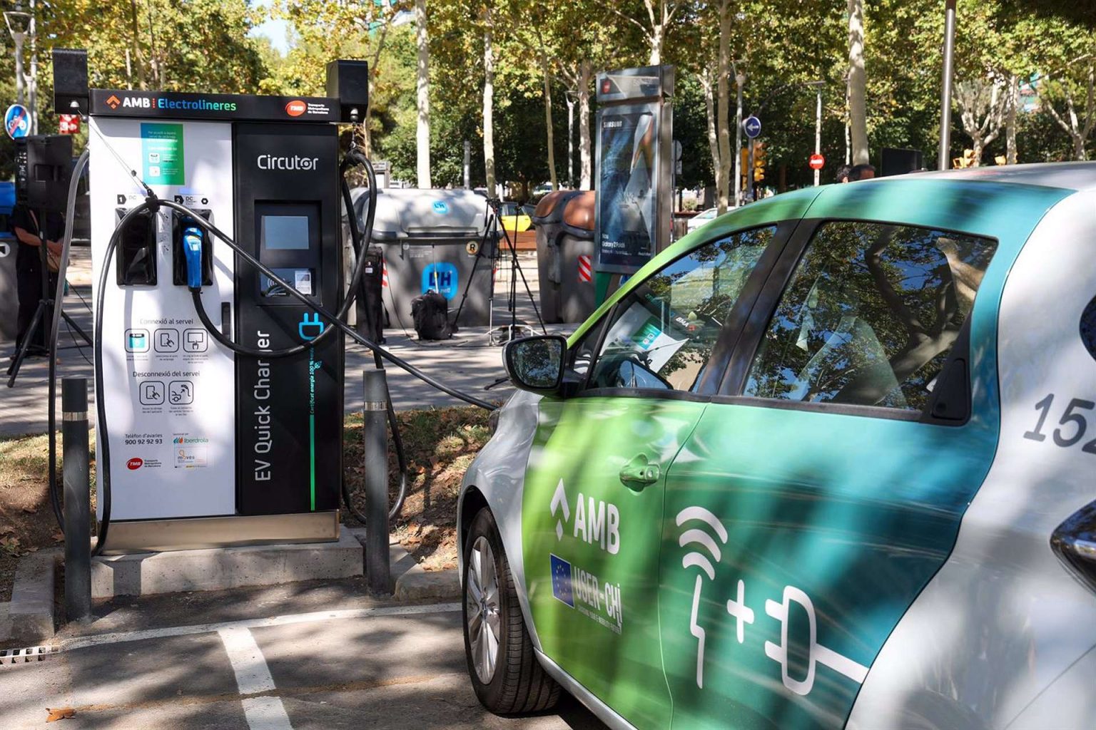 Voitures électriques : Barcelone inaugure une station de recharge alimentée par l’énergie du freinage des trains