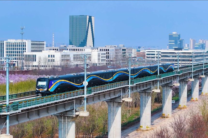 La Chine construit un train en fibre de carbone qui pourrait être l’avenir des transports publics