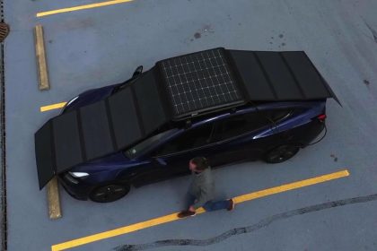 Voici GoSun, le panneau solaire pour voitures électriques qui s’ouvre et couvre l’ensemble du véhicule (Photos)