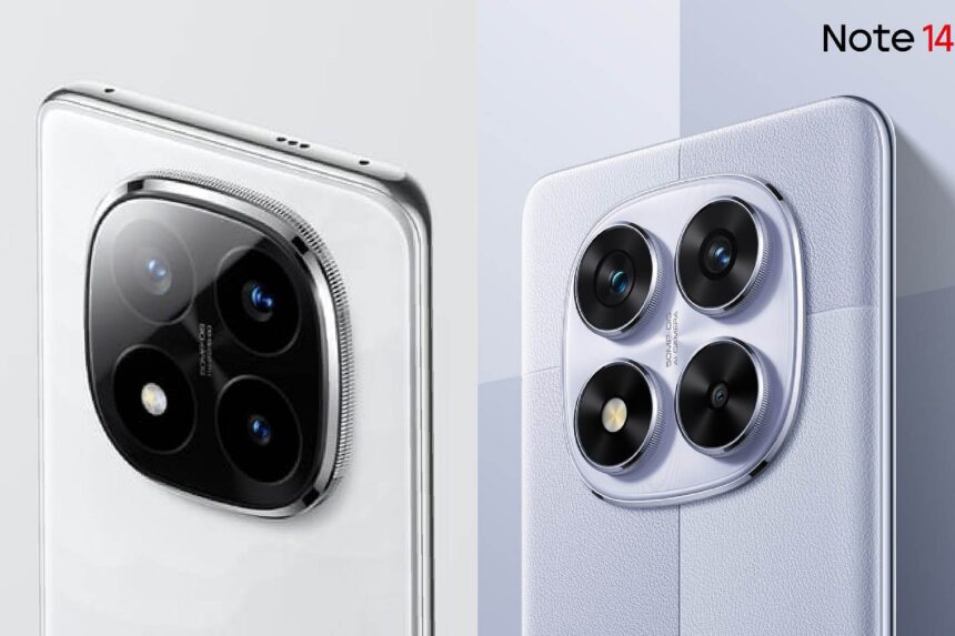Style et élégance : voici les premières images officielles des Redmi Note 14 Pro et Pro+