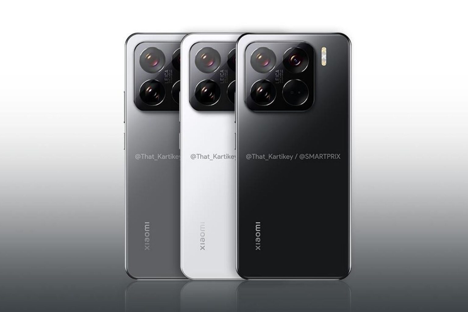 Xiaomi 15 Pro : découvrez le design officiel, caméras et spécifications