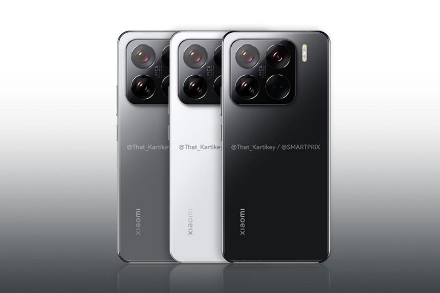 Xiaomi 15 Pro : découvrez le design officiel, caméras et spécifications