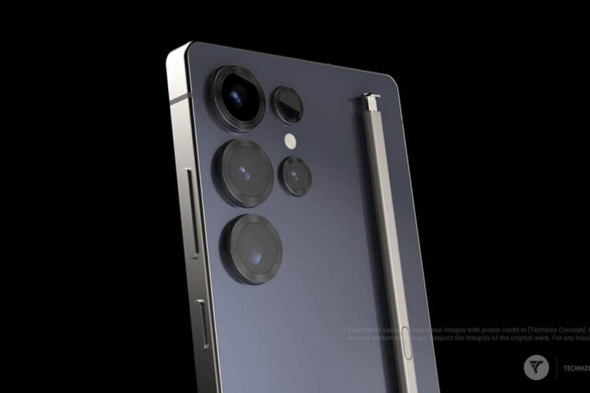 Galaxy S25 Ultra : les images montrent un design et des couleurs plates